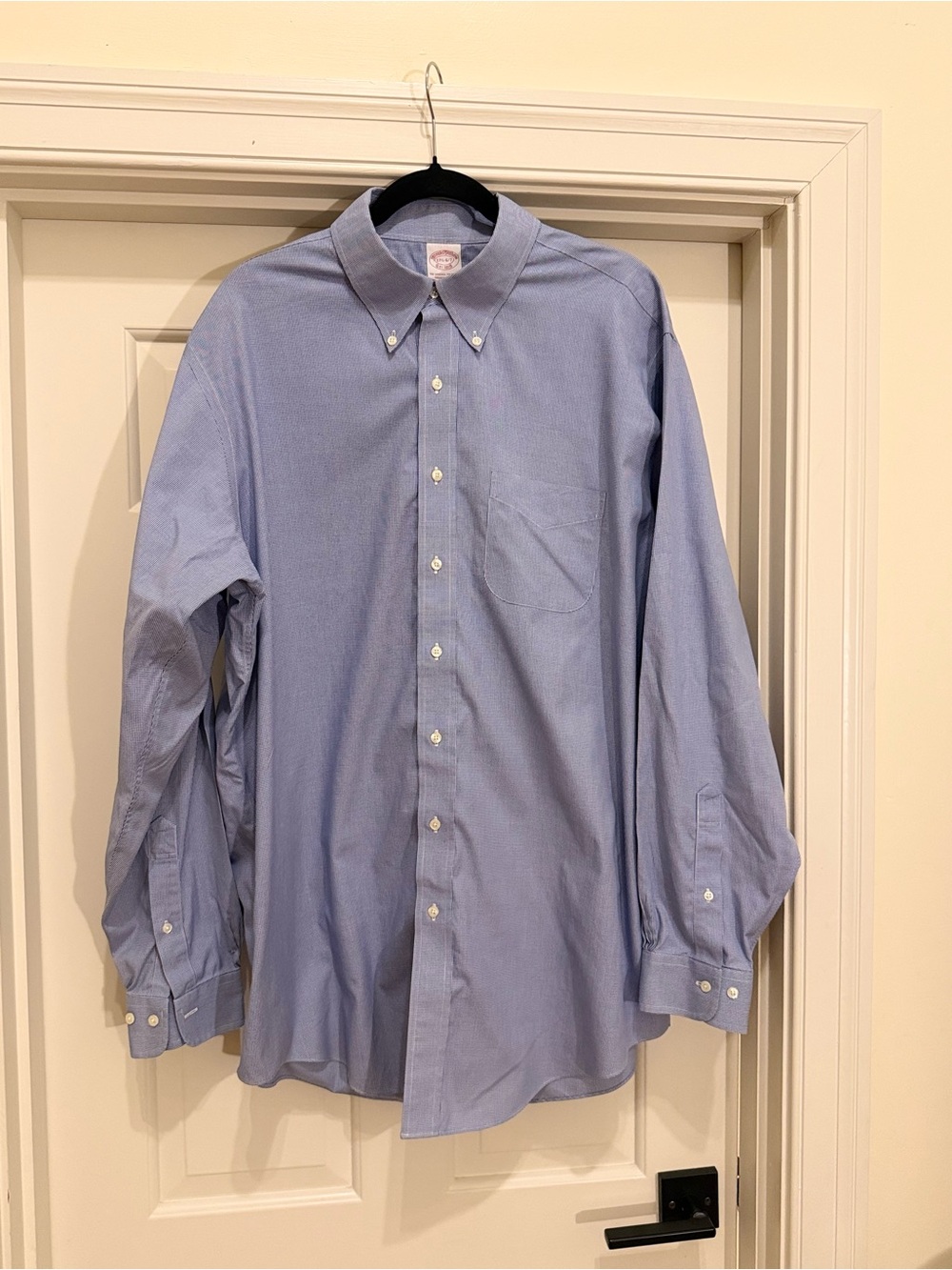 Brooks Brothers 17.5 - 6/7 Men’s Dress Shirt - light blue